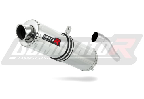 scarico silenziatore DOMINATOR rotondo adatto alla moto Yamaha TZR 125  3