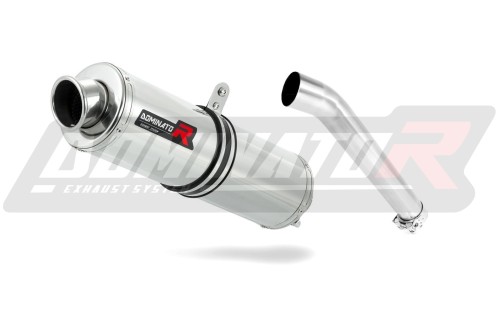 scarico silenziatore DOMINATOR rotondo adatto alla moto Yamaha FZR 600 1994 - 1999 3