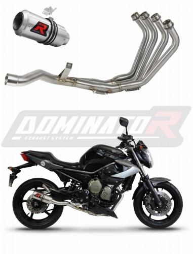impianto di scarico completo con silenziatore DOMINATOR Full System GP adatto alla moto XJ6 N / S / F 600 Diversion 2009 - 2016 6
