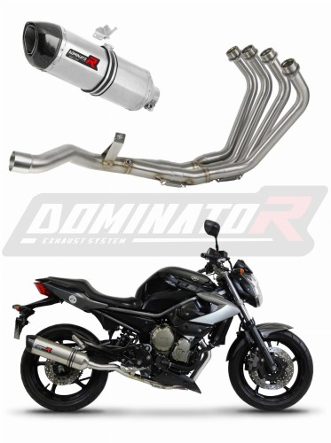 kompletny układ wydechowy z tłumikiem DOMINATOR Full System HP1 pasujący do motocykla Yamaha XJ 6N S F 2009 - 2016 6