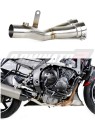 decat silenziatore centrale DOMINATOR Mid Pipe adatto alla moto YZF R6 2006 - 2009 10