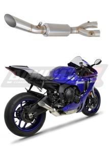 YZF R1 1000 RN49 Scarico GP3 Decatalizzatore Elimina il catalizzatore DECAT 2017 - 2019