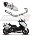 impianto di scarico completo con silenziatore DOMINATOR Full System HP1 adatto alla moto Yamaha XP 530 T-MAX 2012 - 2016 6