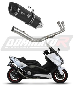 Yamaha XP 530 T-MAX 2012 - 2016 Impianto di scarico Collettori Marmitta Silenziatore HP1 NERO + dB killer medium