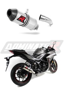 Yamaha YZF R3 2015 - 2018 Exhaust Silencer Muffler HP3 + dB killer medium