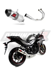 Yamaha YZF R3 2015 - 2018 Impianto di scarico Collettori Marmitta Silenziatore HP3 + dB killer medium