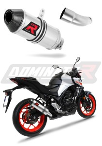 Yamaha MT 03 2014 - 2016 Terminale di Scarico Marmitta Silenziatore HP3 + dB killer medium