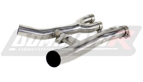 decat mid muffler DOMINATOR Mid Pipe fits to XJR 1300 1999  2006 5