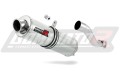 scarico silenziatore DOMINATOR rotondo adatto alla moto Yamaha XT 600 1982 - 1986 3