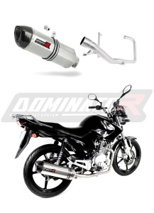 Yamaha YBR 125 2009 - 2018 Impianto di scarico Collettori Marmitta Silenziatore HP1 + dB killer medium