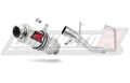 impianto di scarico completo con silenziatore DOMINATOR Full System GP1 adatto alla moto Yamaha YBR 125 2000 - 2008 3