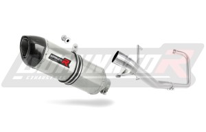 Yamaha YBR 125 2000 - 2008 Impianto di scarico Collettori Marmitta Silenziatore HP1 + dB killer medium