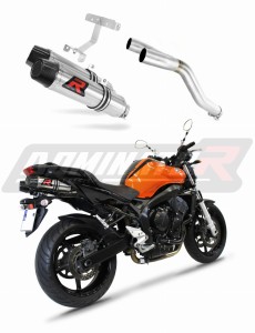 Yamaha FZ6 FAZER 600 S2 2006 - 2010 Terminale di Scarico Marmitta Silenziatore HP3 + dB killer medium