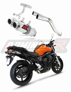 Yamaha FZ6 FAZER 600 S2 2006 - 2010 Terminale di Scarico Marmitta Silenziatore GP1 + dB killer medium
