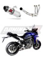 impianto di scarico completo con silenziatore DOMINATOR Full System HP3 adatto alla moto Yamaha MT 09 TRACER 900 2015 - 2020 6