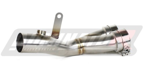 decat silenziatore centrale DOMINATOR Mid Pipe adatto alla moto YZF R6 2017 - 2023 6