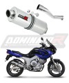 scarico silenziatore DOMINATOR ovale adatto alla moto Yamaha TDM 850 Right Side 1991 - 1995 6