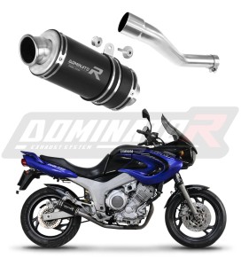 Yamaha TDM 850 Right Side 1991 - 1995 Terminale di Scarico Marmitta Silenziatore GP1 NERO + dB killer medium