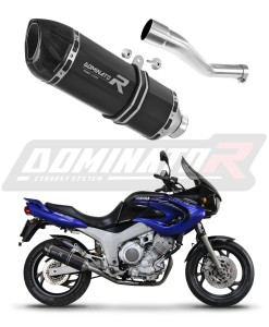 Yamaha TDM 850 Right Side 1991 - 1995 Terminale di Scarico Marmitta Silenziatore HP1 NERO + dB killer medium