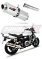 scarico silenziatore DOMINATOR ovale adatto alla moto Yamaha XJR 1300 2007 - 2016 6