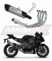 impianto di scarico completo con silenziatore DOMINATOR Full System Race HP6 titanio adatto alla moto YZF R1 1000 RN65 2020 - 2022 6