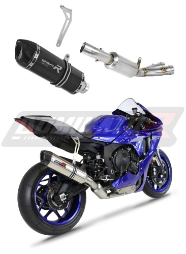 wydech tłumik DOMINATOR HP1 CZARNY pasujący do motocykla Yamaha YZF R1 1000 RN65 2020 - 2022 3