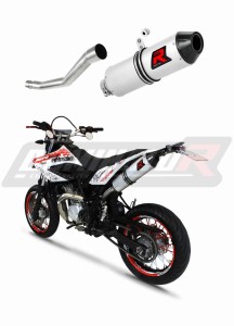Yamaha WR 125 X 2009 - 2014 Terminale di Scarico Marmitta Silenziatore MX2 + dB killer medium