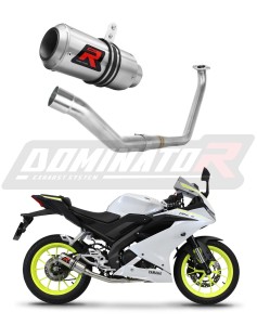 Yamaha YZF R125 2019 - 2020 Impianto di scarico Collettori Marmitta Silenziatore GP + dB killer medium
