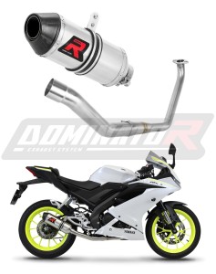 Yamaha YZF R125 2019 - 2020 Impianto di scarico Collettori Marmitta Silenziatore HP3 + dB killer medium