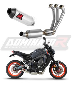 Yamaha MT 09 2021 - 2023 Low Level EX Full Exhaust System Collector Silencer HP3 + dB killer medium