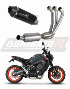 Yamaha MT 09 2021 - 2023 Low Level EX Impianto di scarico Collettori Marmitta Silenziatore HP3 NERO + dB killer medium