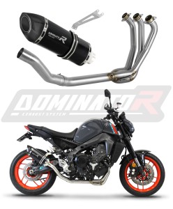 Yamaha MT 09 2021 - 2023 Impianto di scarico Collettori Marmitta Silenziatore HP5 NERO + dB killer medium