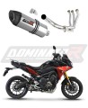 impianto di scarico completo con silenziatore DOMINATOR Full System H