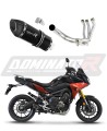 YAMAHA TRACER 900 2020  Full  Exhaust System  Muffler Auspuff Sportauspuff Silencer Echappement Silencieux Scarico Scarichi Escape Collector Manifold Wydech Tłumik HP5 BLACK DOMINATOR x