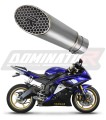 Yamaha YZF R6 2006 - 2016 EXHAUST Muffler Auspuff Sportauspuff Silencer Echappement Silencieux Scarico Scarichi Escape Wydech Tłumik GP3 Megaphone Titanium DOMINATOR EXHAUST SYSTEM x