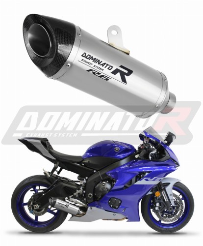 scarico silenziatore DOMINATOR HP8 adatto alla moto Yamaha YZF R6 2017 - 2023 6