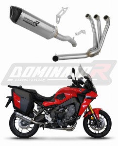 Yamaha Tracer 9 / GT 2021 - 2024 Impianto di scarico Collettori Marmitta Silenziatore Titanio HP6 + dB killer medium