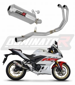 Yamaha YZF-R3 2019 - 2024 Impianto di scarico Collettori Marmitta Silenziatore OV G2 + dB killer medium