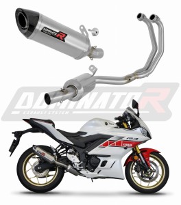 Yamaha YZF-R3 2019 - 2024 Impianto di scarico Collettori Marmitta Silenziatore HP8 + dB killer medium