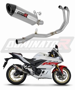 Yamaha YZF-R3 2019 - 2024 Impianto di scarico Collettori Marmitta Silenziatore HP8 + dB killer medium