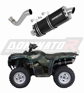 Yamaha YFM 700 GRIZZLY 2007 - 2015 Terminale di Scarico Marmitta Silenziatore P7 NERO + dB killer