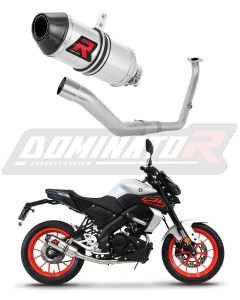 Yamaha MT 125 2021 - 2024 Impianto di scarico Collettori Marmitta Silenziatore HP3 + dB killer medium