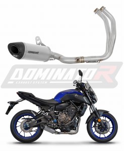 Yamaha MT 07 TRACER 2016 - 2019  Impianto di scarico Collettori Marmitta Silenziatore Titanio HP8 + dB killer