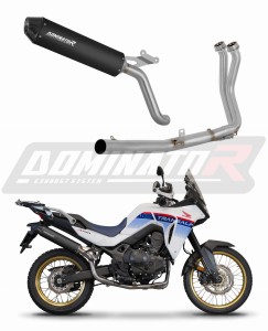 Honda XL 750 TRANSALP 2023 Impianto di scarico Collettori Marmitta Silenziatore MX2 NERO + dB killer
