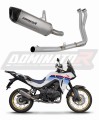 complete exhaust system with muffler DOMINATOR Full System titanium HP6 fits to Honda XL 750 TRANSALP 2023  7