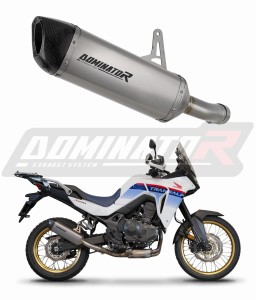 Honda XL 750 TRANSALP 2023 Terminale di Scarico Marmitta Silenziatore Titanio HP6 + dB killer
