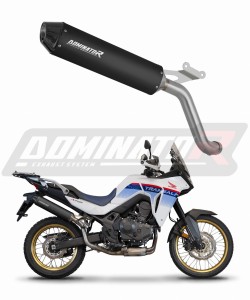 Honda XL 750 TRANSALP 2023 Terminale di Scarico Marmitta Silenziatore MX2 NERO + dB killer