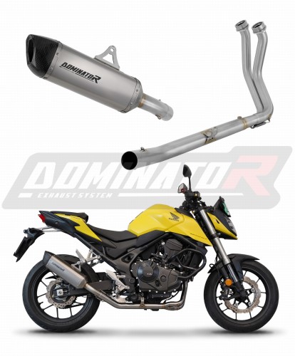 HONDA CB 750 HORNET 2023 Collector Manifold Full System Muffler Auspuff Sportauspuff Silencer Echappement Silencieux Scarico Scarichi Escape Wydech Tłumik HP6  Titanium Dominator Exhaust System x