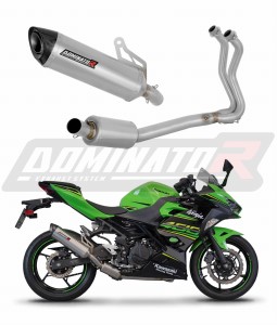 Kawasaki NINJA 400 2018-2022 Full Exhaust System Collector Silencer HP8 + dB killer
