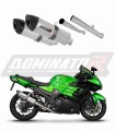 scarico silenziatore DOMINATOR HP5 adatto alla moto KAWASAKI ZZR 1400 2012 - 2023 6